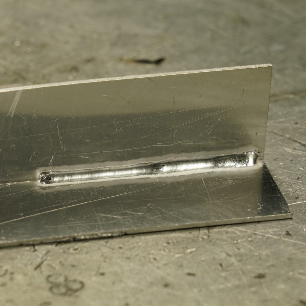 2mm铝板自熔焊焊接操作演示